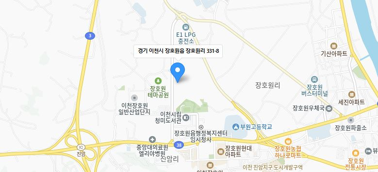 반다비체육센터-지도