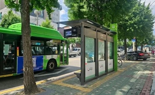 군자역-버스정류장